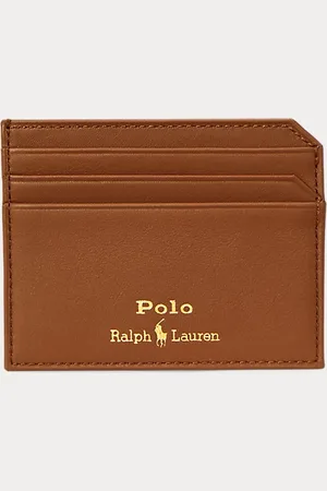 Ralph Lauren Tarjetero de piel suave