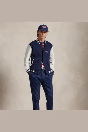 Ralph Lauren Chaqueta de béisbol de felpa Polo Sport