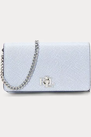 Ralph Lauren Cartera cruzada de piel con textura