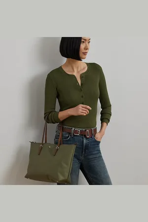 Ralph Lauren Bolso tote Keaton mediano de nailon