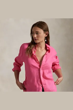 Ralph Lauren Camisa de lino oversize