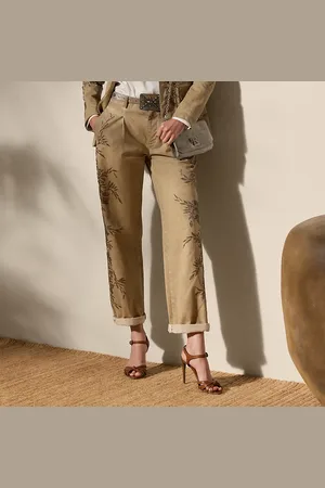 Ralph Lauren Pantalón Fallon de chino de algodón