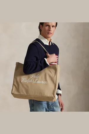 Ralph Lauren Bolso tote de loneta con bordado