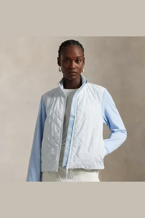 Ralph Lauren Chaqueta bimaterial acolchada
