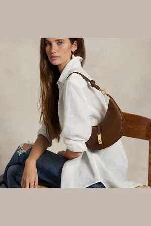 Ralph Lauren Bolso Mini Shoulder Polo ID de piel
