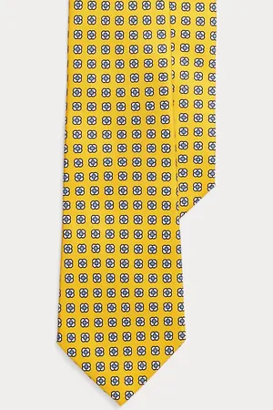 Ralph Lauren Corbata de sarga de seda