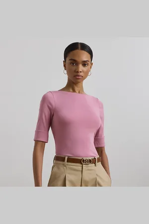Ralph Lauren Camiseta de algodón elástico