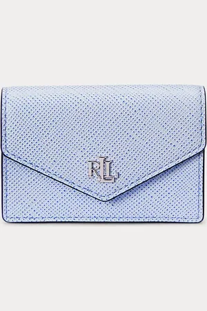 Ralph Lauren Tarjetero pequeño de piel con textura