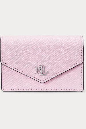 Ralph Lauren Tarjetero pequeño de piel con textura