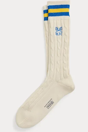 Ralph Lauren Calcetines de media caña con algodón