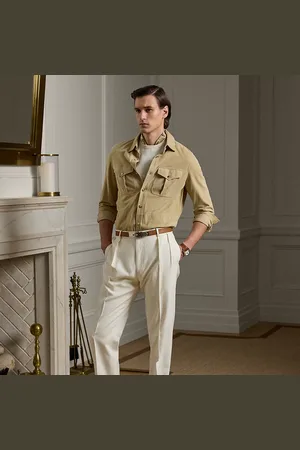 Ralph Lauren Pantalón Gregory de panamá tejido a mano