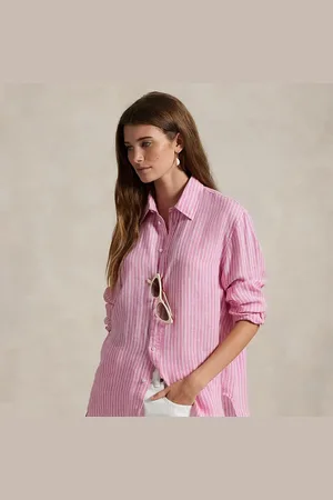 Ralph Lauren Camisa de lino oversize