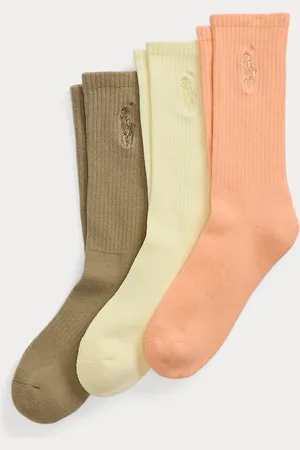Ralph Lauren 3 pares de calcetines de algodón