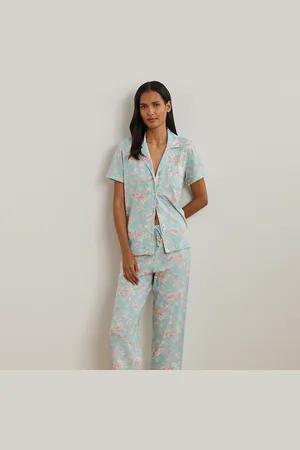 Ralph Lauren Pijama recortado de punto con textura