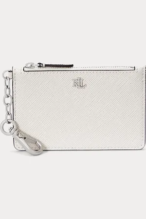 Ralph Lauren Tarjetero de piel con textura