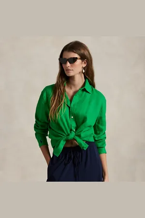 Ralph Lauren Camisa de lino oversize