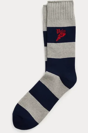 Ralph Lauren Calcetines de media caña con algodón