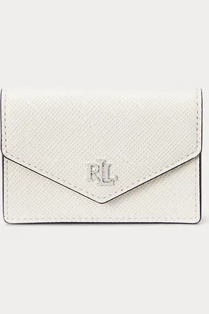Ralph Lauren Tarjetero pequeño de piel con textura