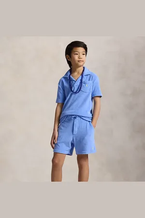 Ralph Lauren Pantalón corto de rizo con cordón