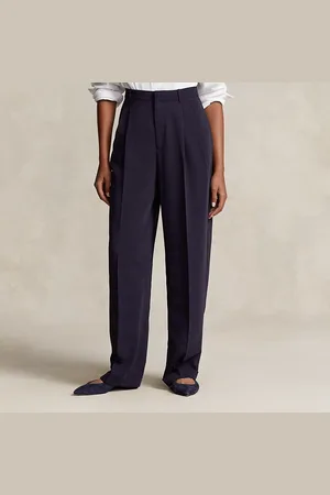 Ralph Lauren Pantalón de pernera recta con pinzas