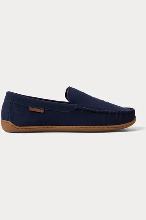 Ralph Lauren Zapatilla de casa Brenan de ante