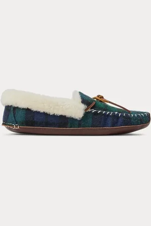 Ralph Lauren Zapatillas de casa Yarmond con cuadros