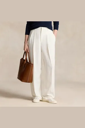 Ralph Lauren Pantalón de pernera recta con pinzas