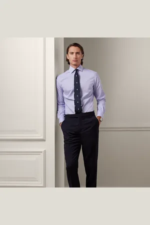 Ralph Lauren Pantalón Gregory de lana hecho a mano