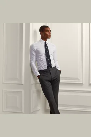 Ralph Lauren Pantalón Gregory de lana hecho a mano