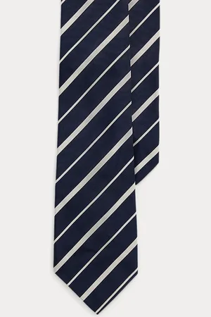 Ralph Lauren Corbata de Mogador de seda y algodón