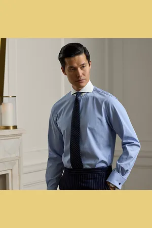 Ralph Lauren Camisa fil-à-fil