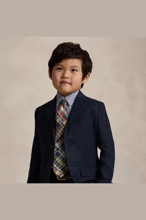 Ralph Lauren Chaqueta de traje de lino Polo