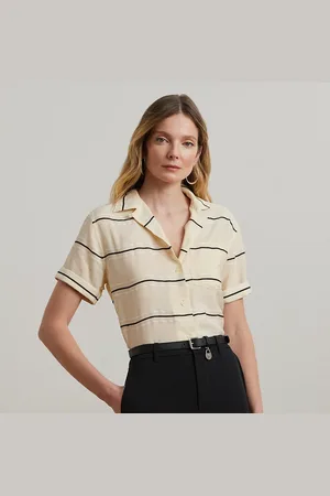 Ralph Lauren Camisa de manga corta con rayas