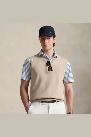 Ralph Lauren Chaleco de punto de mezcla de algodón