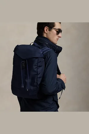 Ralph Lauren Mochila con logotipo en el mismo tono