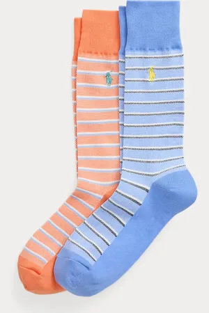 Ralph Lauren 2 pares de calcetines con rayas