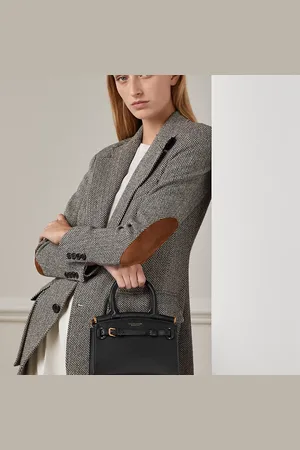 Ralph Lauren Minibolso RL50 de piel de becerro