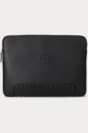 Ralph Lauren Cartera técnica acolchada de piel