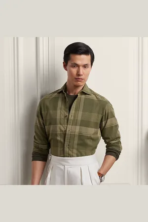 Ralph Lauren Camisa con cuadros de madrás
