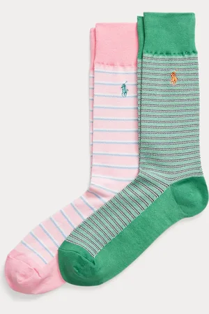 Ralph Lauren 2 pares de calcetines con rayas