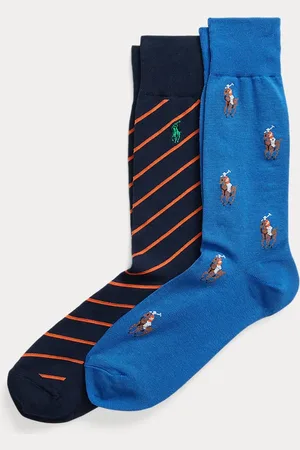 Ralph Lauren 2 pares de calcetines estampados
