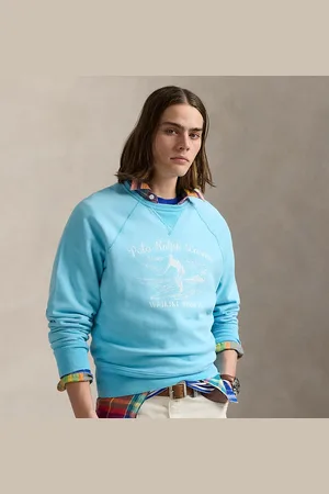 Ralph Lauren Sudadera de felpa con gráfico vintage