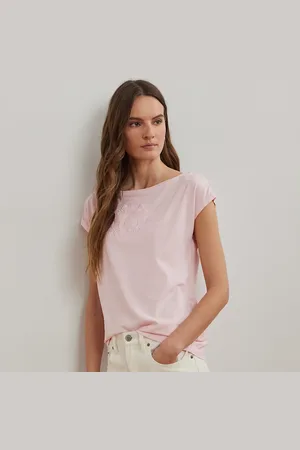 Ralph Lauren Camiseta de punto jersey de algodón