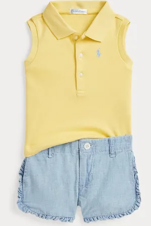 Ralph Lauren Polo de algodón y pantalón corto