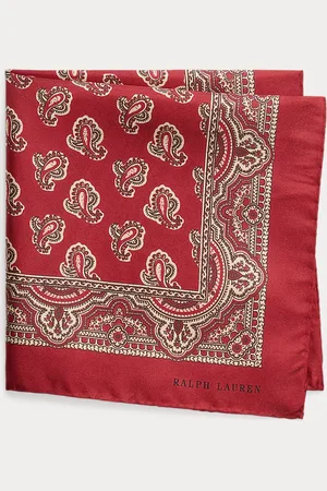 Ralph Lauren Pañuelo de bolsillo de sarga de seda
