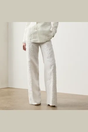 Ralph Lauren Pantalón Dean de micropiqué con bordado