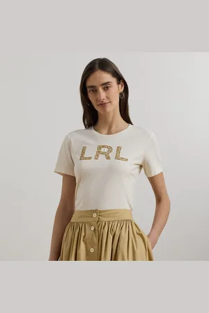 Ralph Lauren Camiseta de punto jersey con logotipo
