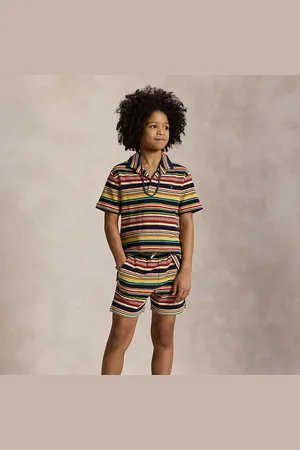 Ralph Lauren Pantalón corto de rizo de algodón