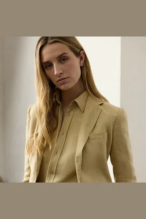 Ralph Lauren Chaqueta Parker de lino