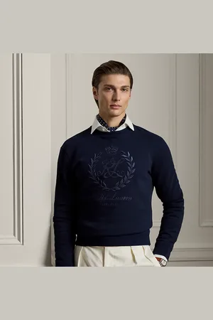 Ralph Lauren Sudadera de felpa con escudo bordado